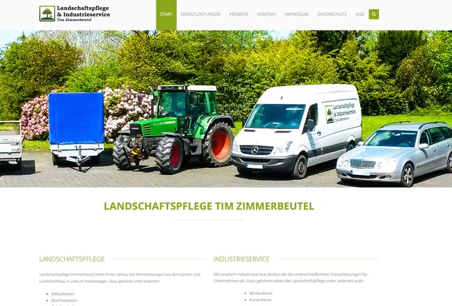 Webdesign Garten und Landschaftsbau